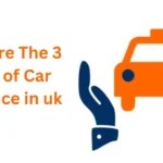 What Are the 3 Types of Car Insurance in the UK