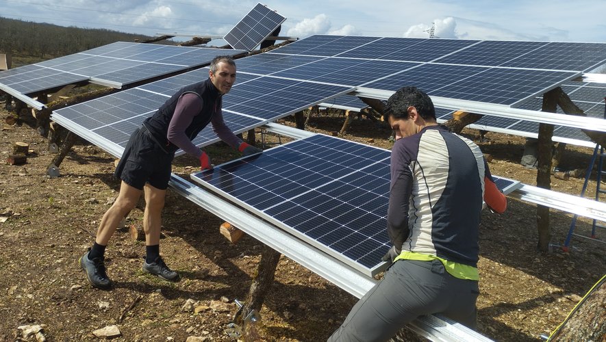 The first photovoltaic park in Grand Cahors rises from the ground